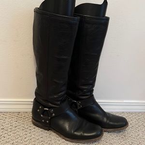 Frye boots, W8.5, black leather